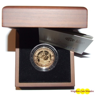 2011 Gold Proof £2 - MARY ROSE